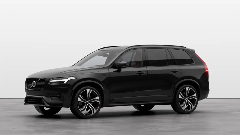 Nouveau Volvo XC90 SUV Ultimate Hybride rechargeable 4 roues motrices Onyx Black 1