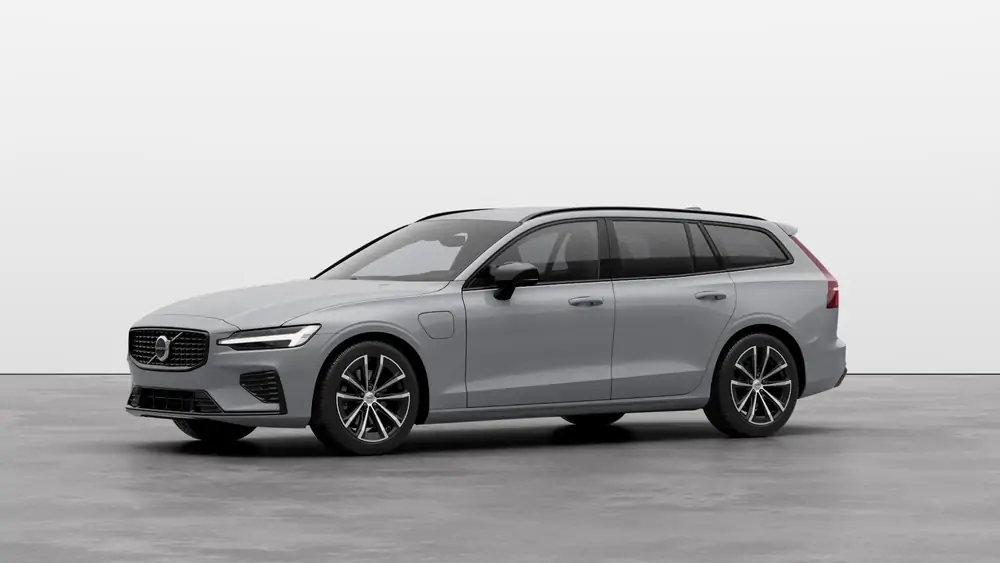 Nouveau Volvo V60 Break Plus Hybride rechargeable 4 roues motrices Vapour Grey 1