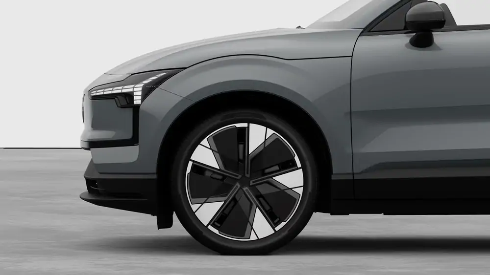 Nouveau Volvo EX30 SUV Plus 100% électrique 4 roues motrices Vapour Grey 3