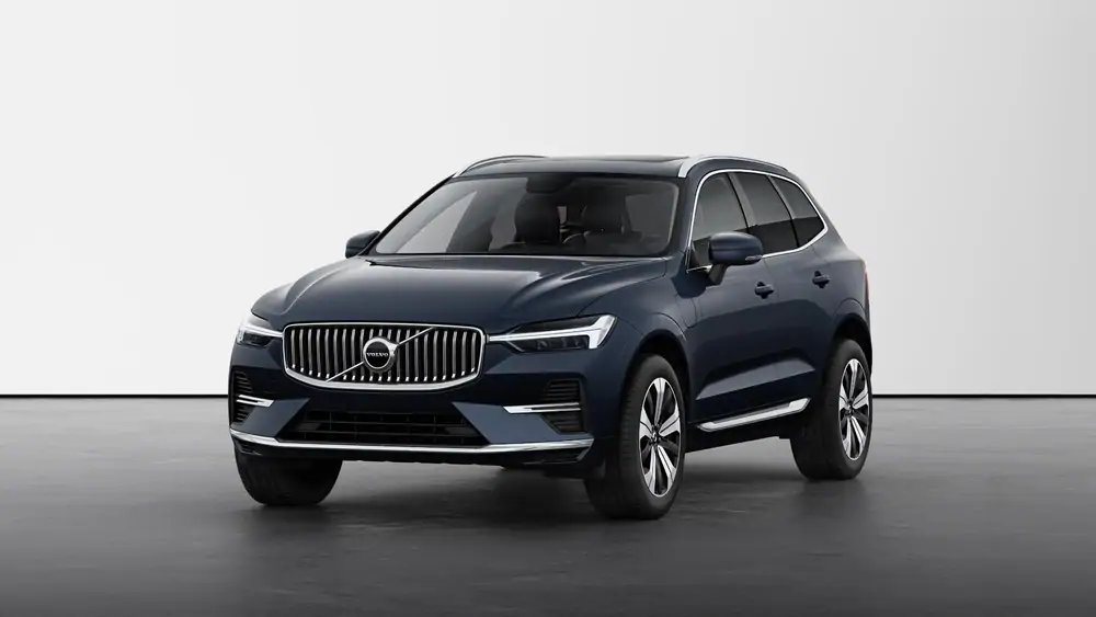 Nouveau Volvo XC60 SUV Plus Hybride rechargeable 4 roues motrices Denim Blue 1