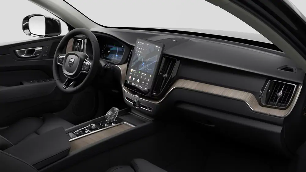 Nouveau volvo XC60 SUV Plus Hybride rechargeable 4 roues motrices Onyx Black 4