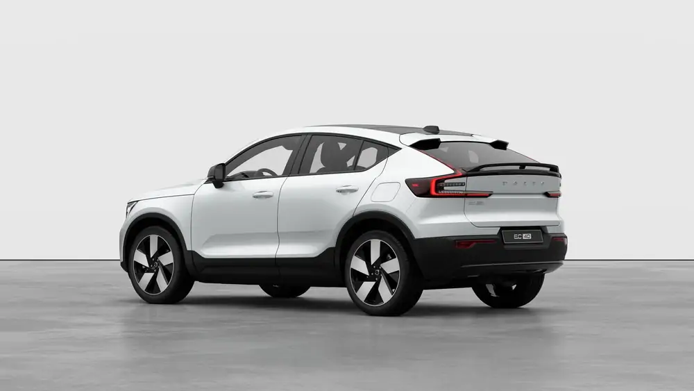 Nouveau Volvo EC40 Crossover (SUV Coupé) Plus Électrique 2 roues motrices (Propulsion) Crystal White Pearl 2