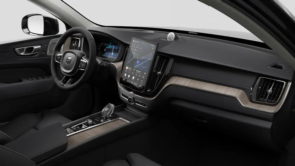 Nouveau Volvo XC60 SUV Ultimate Hybride rechargeable 4 roues motrices Onyx Black 4