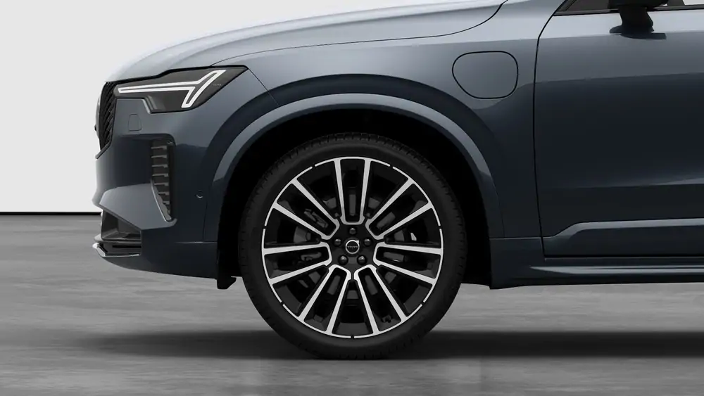 Nouveau Volvo XC90 SUV Ultimate Hybride rechargeable 4 roues motrices Denim Blue 3