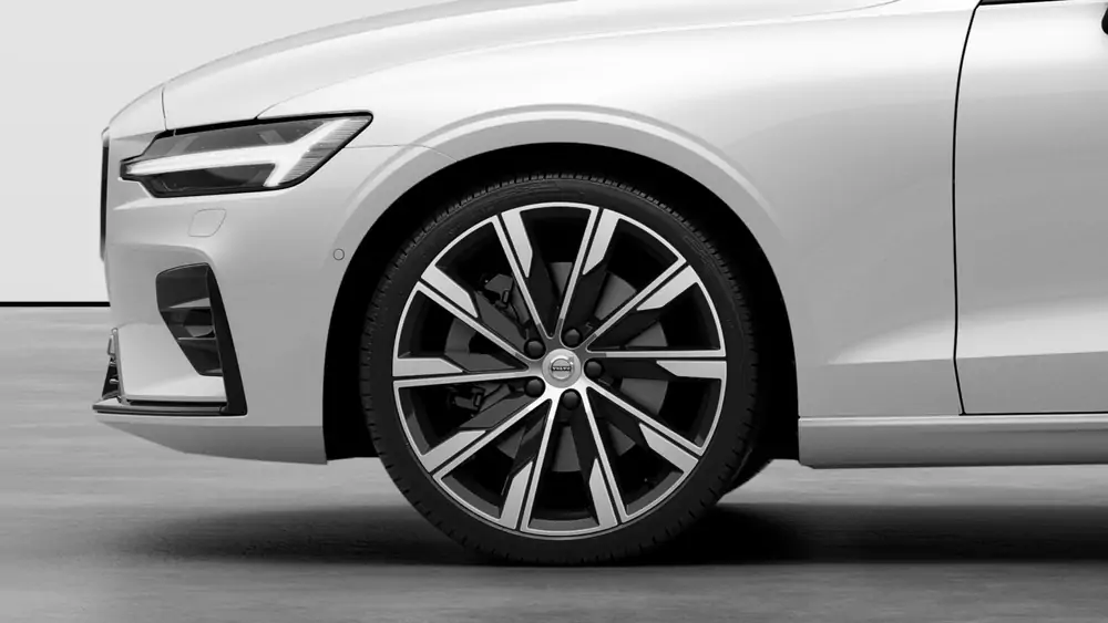 Nouveau Volvo V60 Break Ultimate Micro-hybride 2 roues motrices (Traction) Crystal White Pearl 3