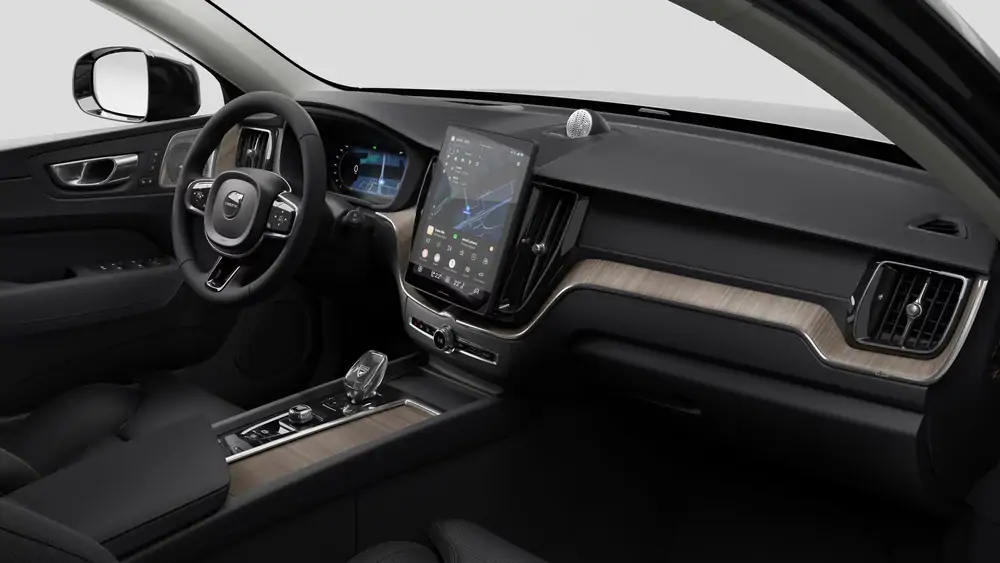 Nouveau Volvo XC60 SUV Ultimate Hybride rechargeable 4 roues motrices Onyx Black 4