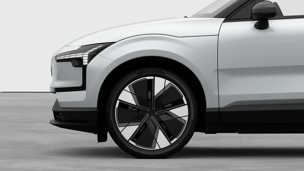 Nouveau Volvo EX30 SUV Plus Électrique 2 roues motrices (Propulsion) Crystal White Pearl 3