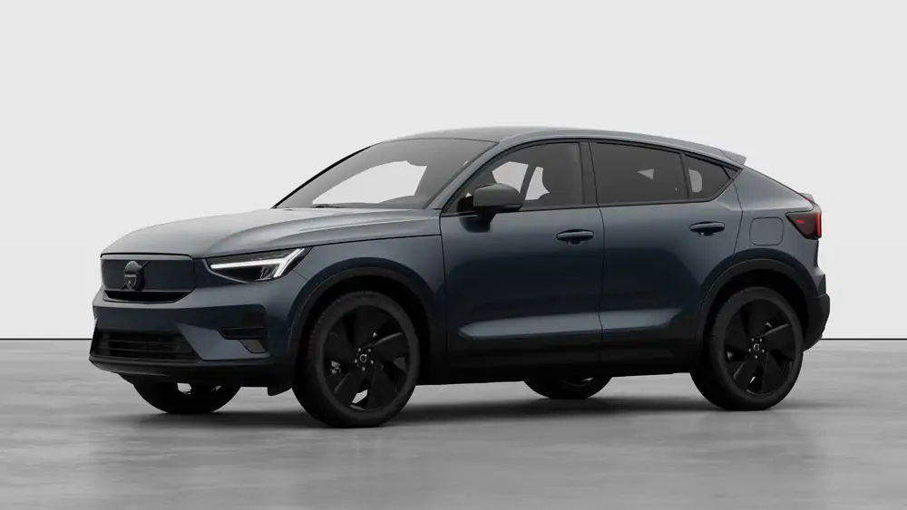 Nouveau Volvo EC40 Crossover (SUV Coupé) Plus Électrique 2 roues motrices (Propulsion) Denim Blue 1