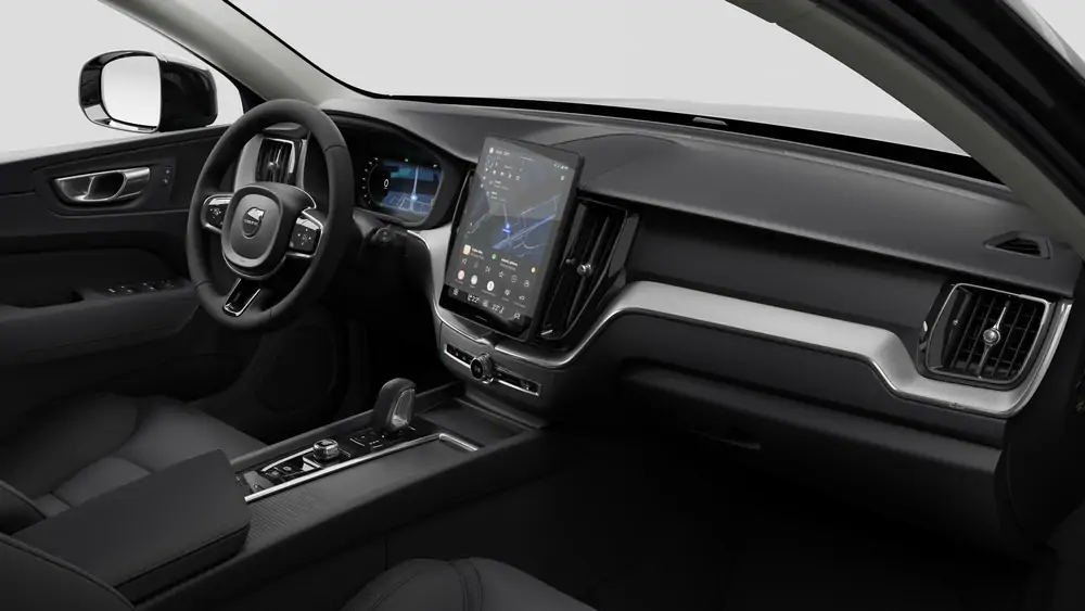 Nouveau Volvo XC60 SUV Start Hybride rechargeable 4 roues motrices Onyx Black 4