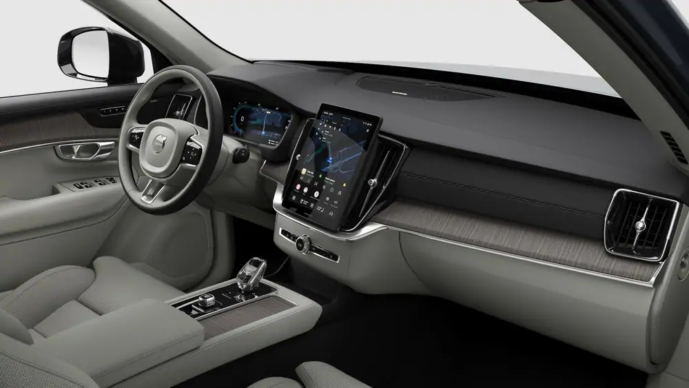 Nouveau Volvo XC90 SUV Ultimate Hybride rechargeable 4 roues motrices Denim Blue 4