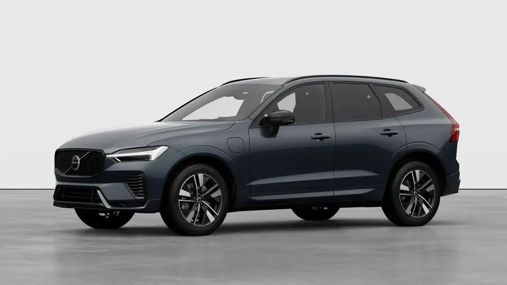 Nouveau Volvo XC60 SUV Plus Hybride rechargeable 4 roues motrices Denim Blue 1