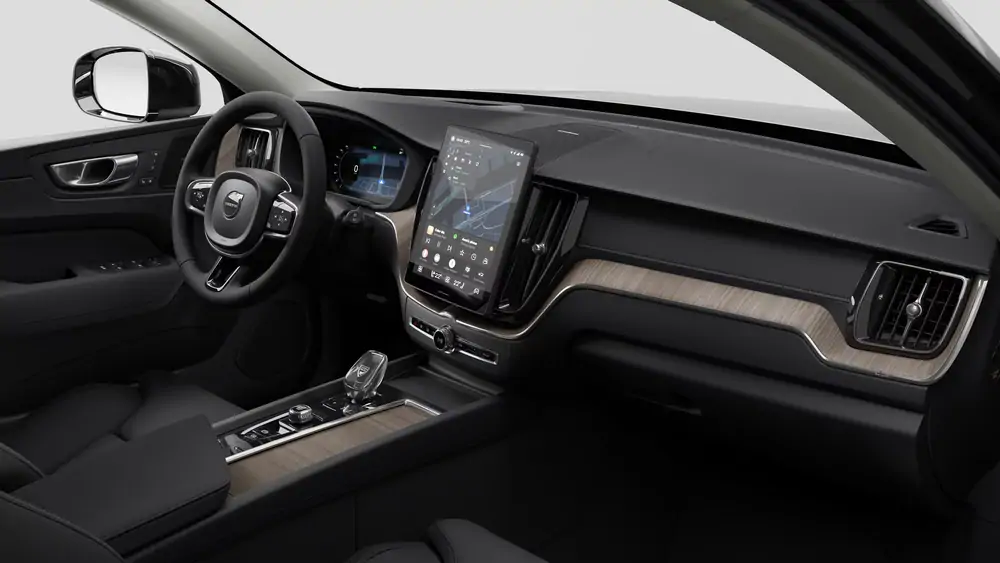 Nouveau volvo XC60 SUV Ultra Hybride rechargeable 4 roues motrices Onyx Black 4