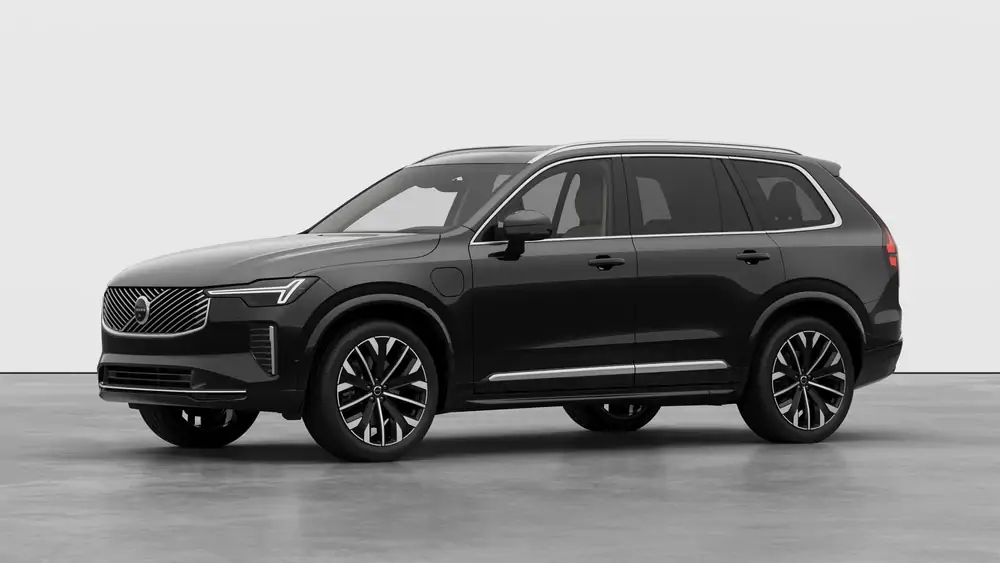 Nouveau Volvo XC90 SUV Ultimate Hybride rechargeable 4 roues motrices Onyx Black 1