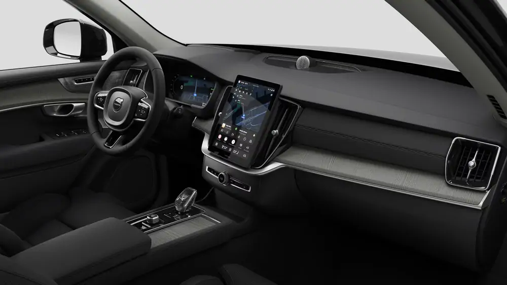 Nouveau volvo XC90 SUV Ultra Hybride rechargeable 4 roues motrices Onyx Black 4