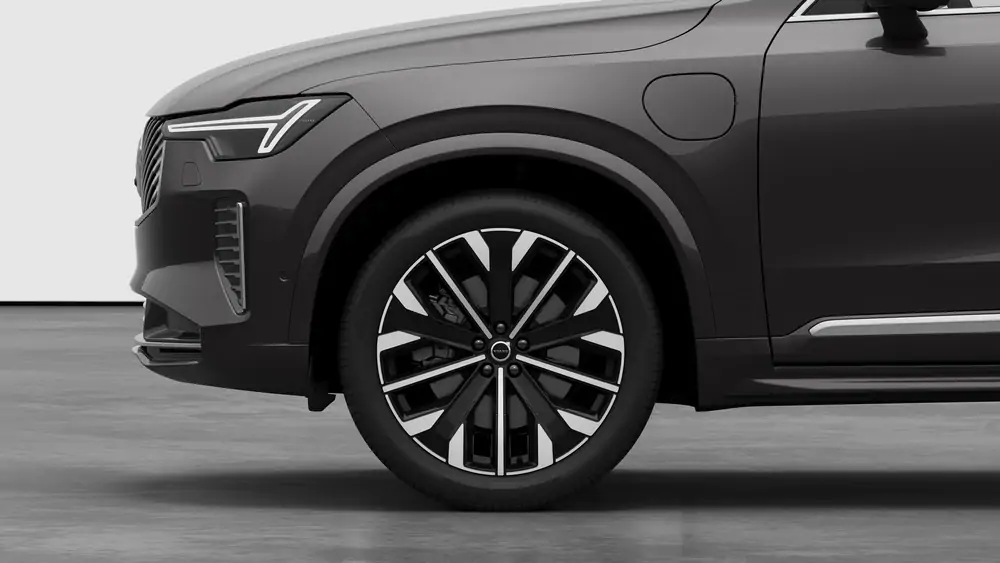 Nouveau Volvo XC90 SUV Ultimate Hybride rechargeable 4 roues motrices Platinum Grey 3