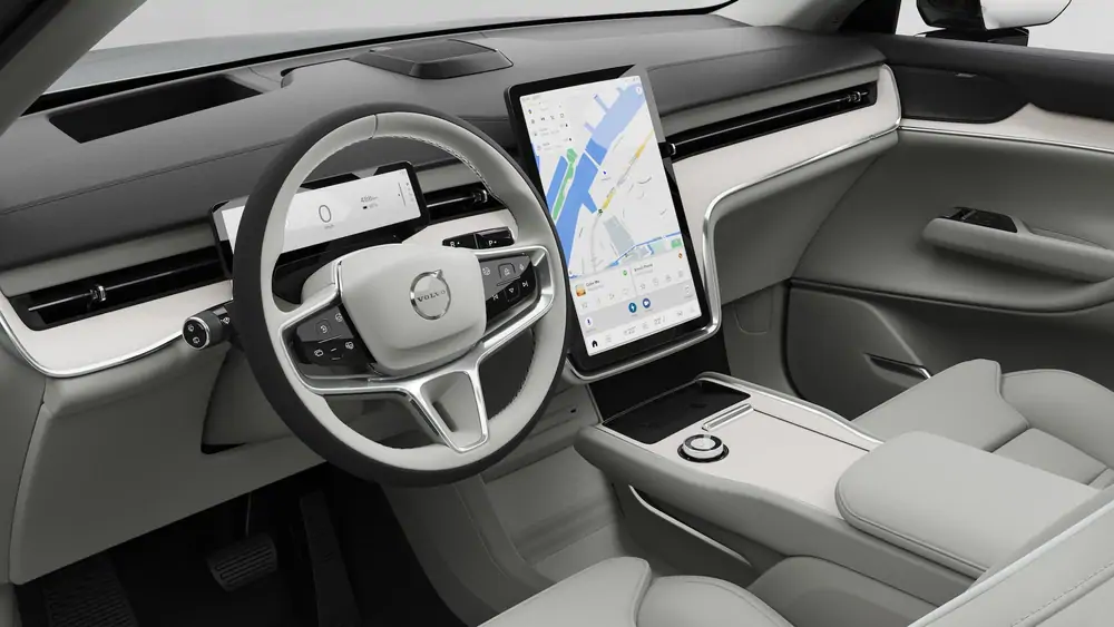 Nouveau Volvo EX90 SUV Plus Électrique 4 roues motrices Vapour Grey 4