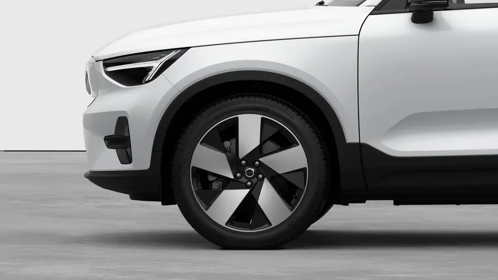 Nouveau Volvo EX40 SUV Plus Électrique 2 roues motrices (Propulsion) Crystal White Pearl 3