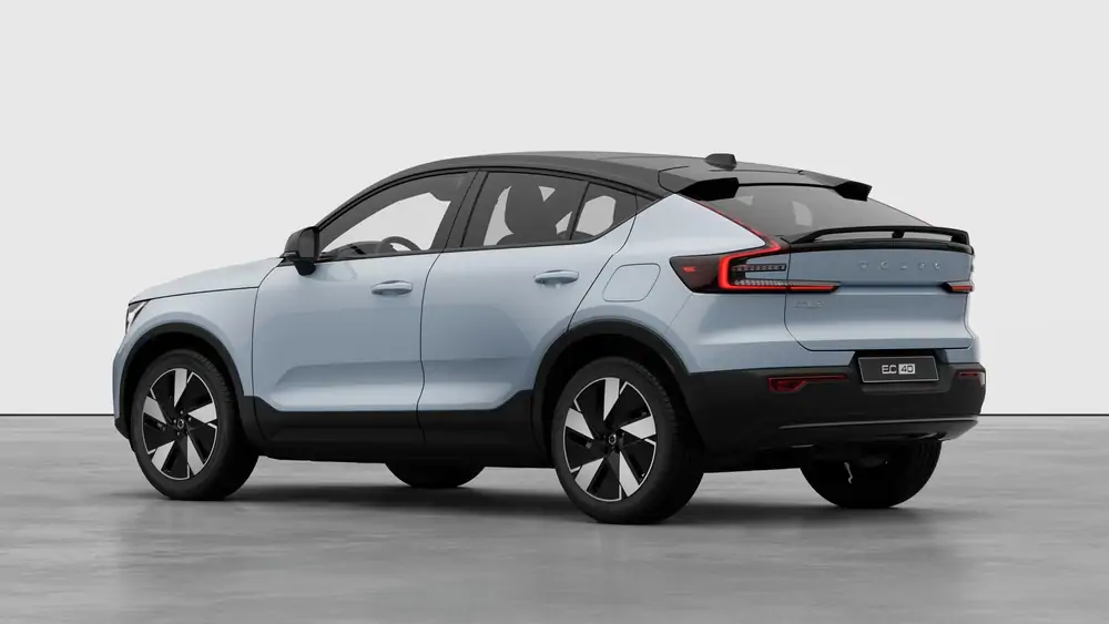 Nouveau Volvo EC40 Crossover (SUV Coupé) Plus Électrique 2 roues motrices (Propulsion) Cloud Blue 2
