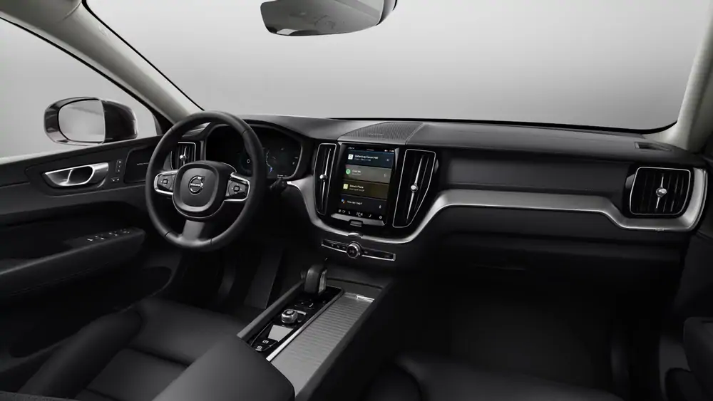 Nouveau Volvo XC60 SUV Ultimate Hybride rechargeable 4 roues motrices Platinum Grey 4