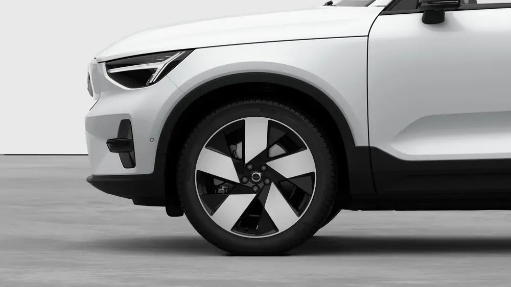 Nouveau volvo EC40 Crossover (SUV Coupé) Plus Électrique 2 roues motrices (Propulsion) Crystal White Pearl 3