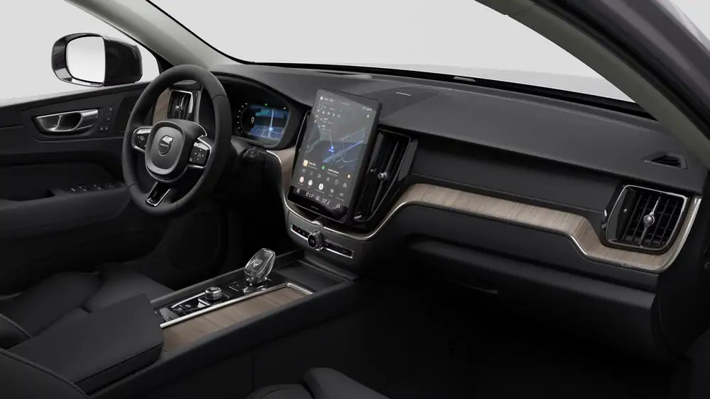 Nouveau Volvo XC60 SUV Ultimate Hybride rechargeable 4 roues motrices Aurora Silver 4