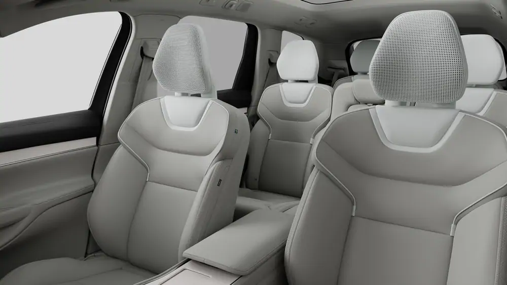 Nouveau Volvo EX90 SUV Ultra Électrique 4 roues motrices Platinum Grey 5