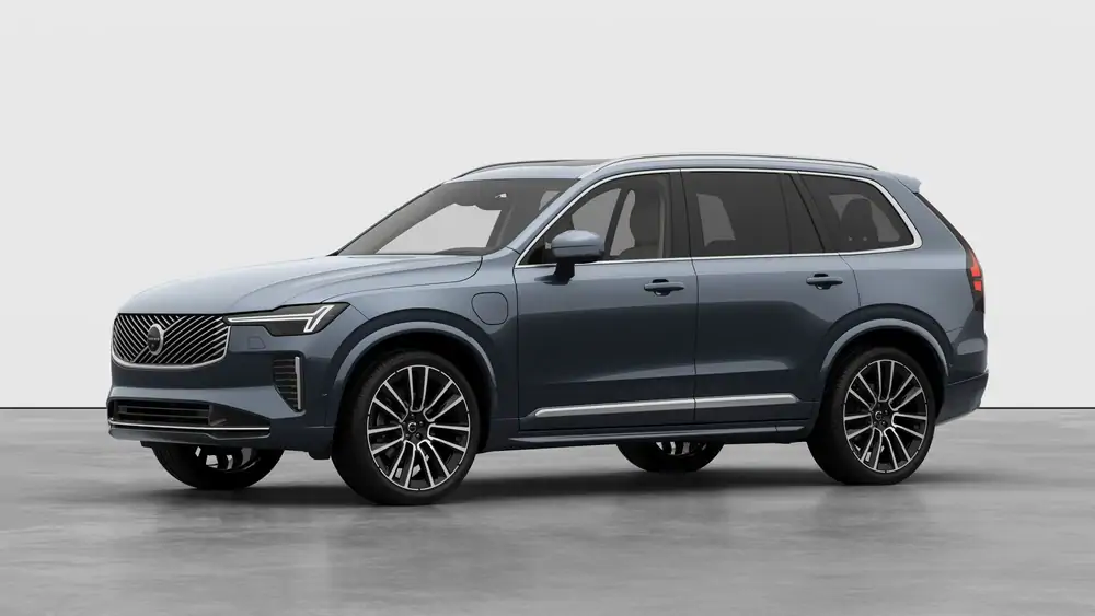 Nouveau Volvo XC90 SUV Ultimate Hybride rechargeable 4 roues motrices Denim Blue 1