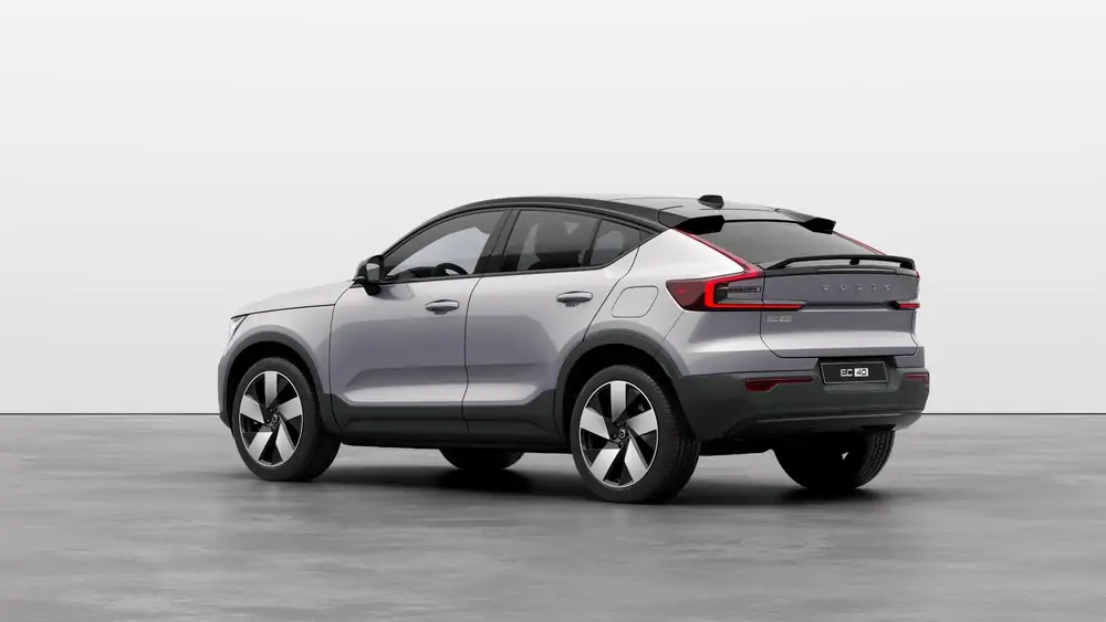 Nouveau Volvo EC40 Crossover (SUV Coupé) Ultra Électrique 2 roues motrices (Propulsion) Silver Dawn 2