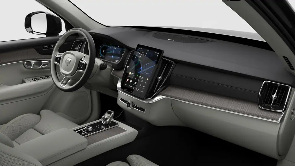 Nouveau Volvo XC90 SUV Ultimate Hybride rechargeable 4 roues motrices Onyx Black 4