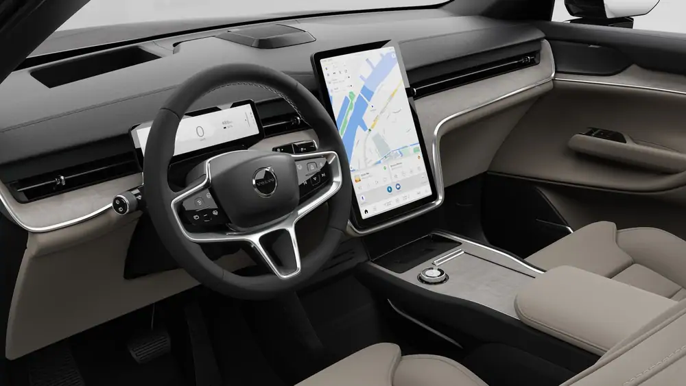 Nouveau Volvo EX90 SUV Ultra Électrique Platinum Grey 4