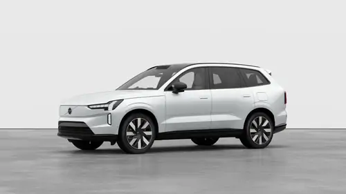 Nouveau Volvo EX90 SUV Ultra Électrique 4 roues motrices Crystal White Pearl