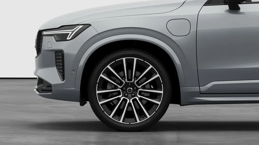 Nouveau Volvo XC90 SUV Ultimate Hybride rechargeable 4 roues motrices Vapour Grey 3