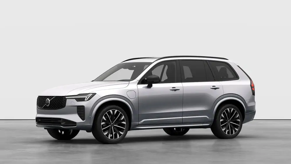 Nouveau Volvo XC90 SUV Ultimate Hybride rechargeable 4 roues motrices Silver Dawn 1