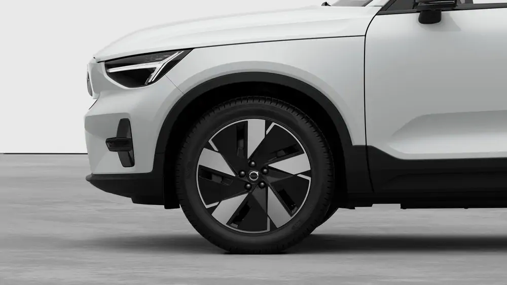 Nouveau volvo EX40 SUV Plus Électrique 2 roues motrices (Propulsion) Niet-metaalkleur Ice White 3