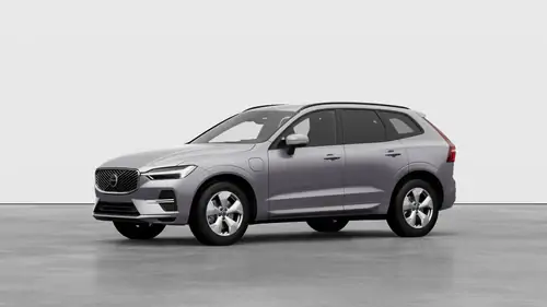Nouveau Volvo XC60 SUV Start Hybride rechargeable 4 roues motrices Aurora Silver