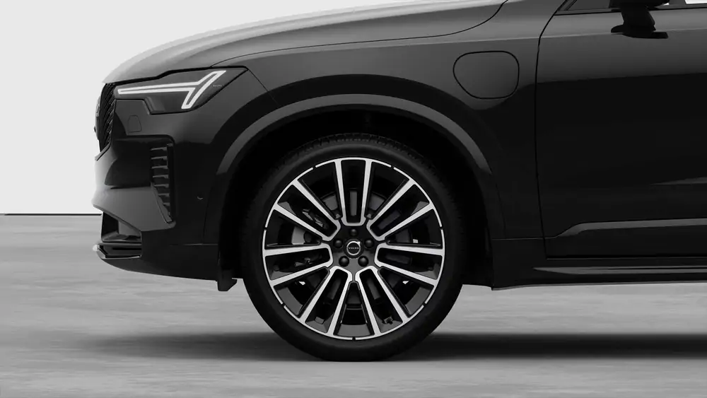 Nouveau volvo XC90 SUV Ultra Hybride rechargeable 4 roues motrices Onyx Black 3