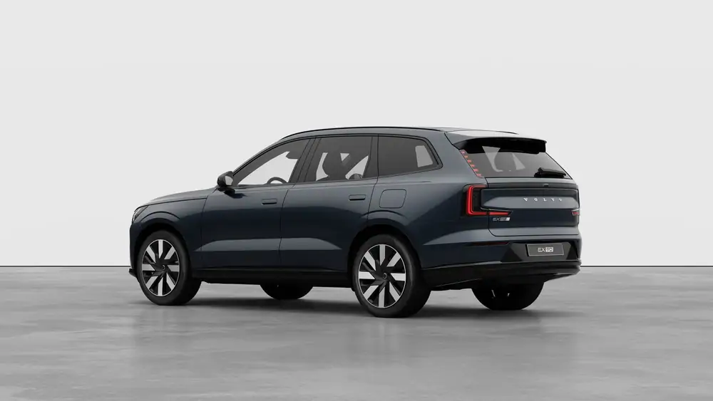 Nouveau Volvo EX90 SUV Ultra Électrique 4 roues motrices Denim Blue 2