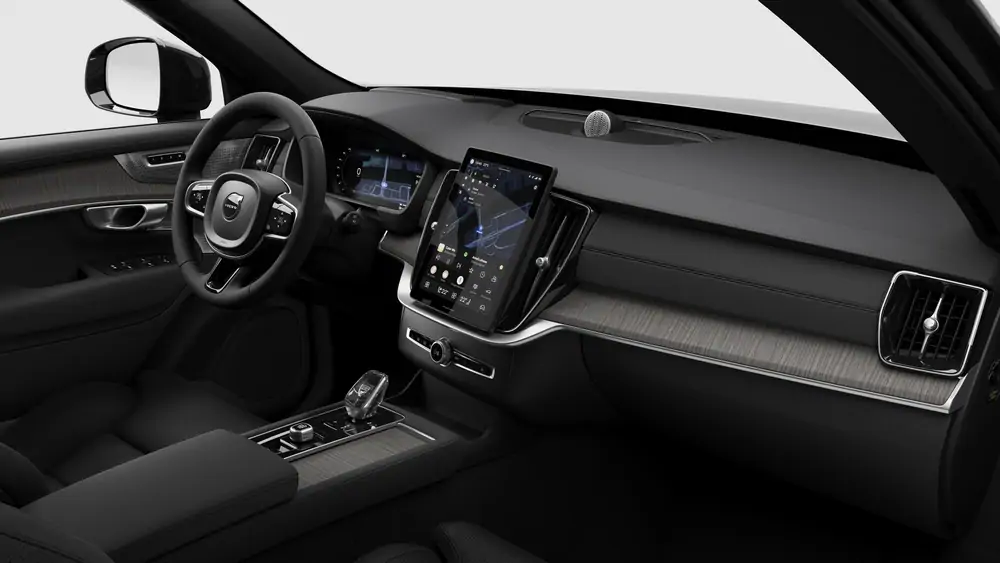 Nouveau Volvo XC90 SUV Ultimate Hybride rechargeable 4 roues motrices Onyx Black 4