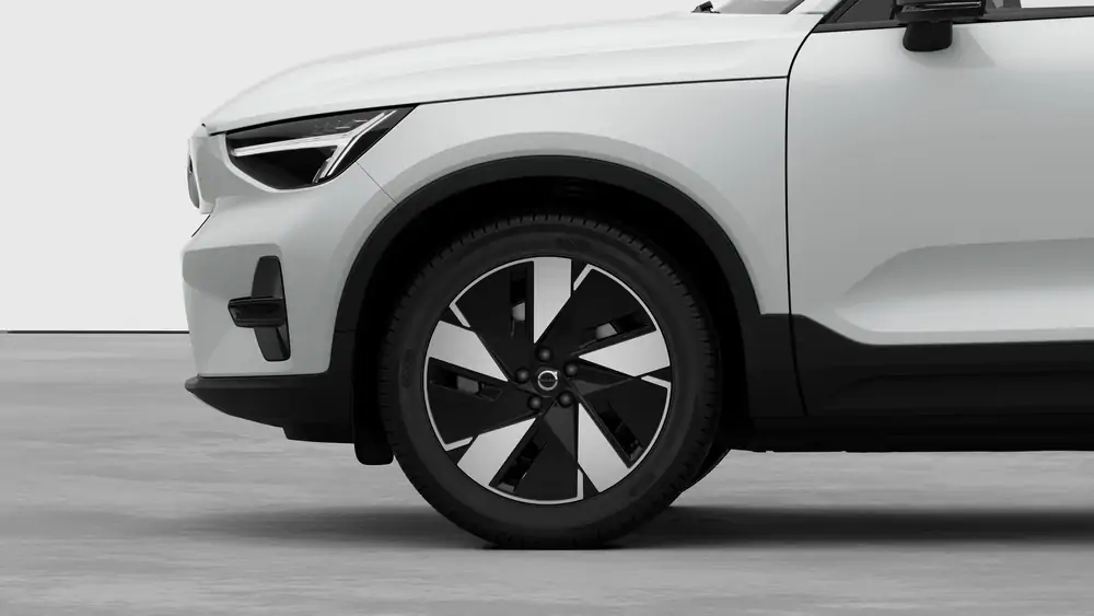 Nouveau volvo EC40 Crossover (SUV Coupé) Start Électrique 2 roues motrices (Propulsion) Niet-metaalkleur Ice White 3
