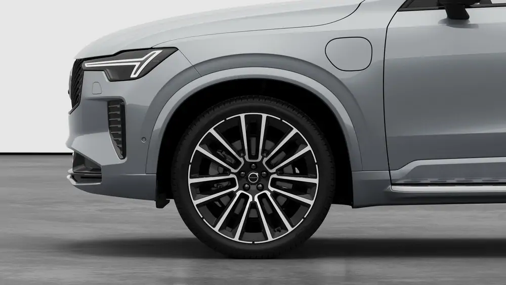 Nouveau Volvo XC90 SUV Ultimate Hybride rechargeable 4 roues motrices Vapour Grey 3