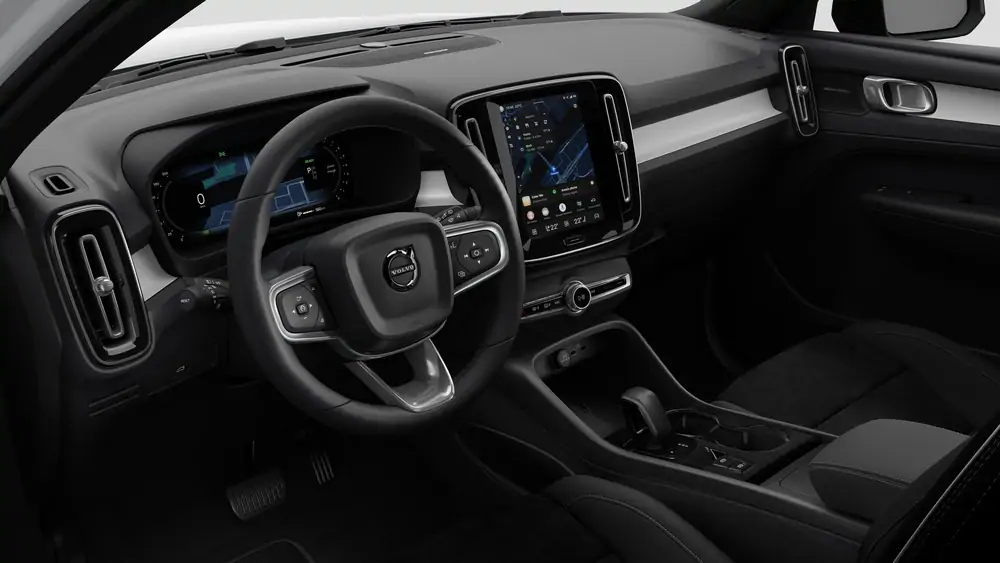 Nouveau Volvo XC40 SUV Plus Micro-hybride 2 roues motrices (Traction) Crystal White Pearl 4