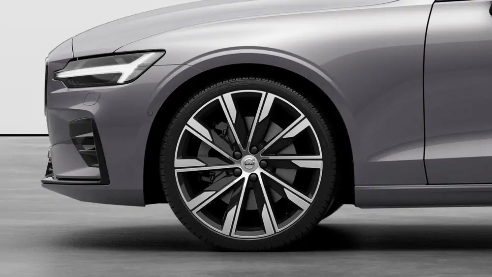 Nouveau Volvo V60 Break Ultimate Micro-hybride 2 roues motrices (Traction) Aurora Silver 3