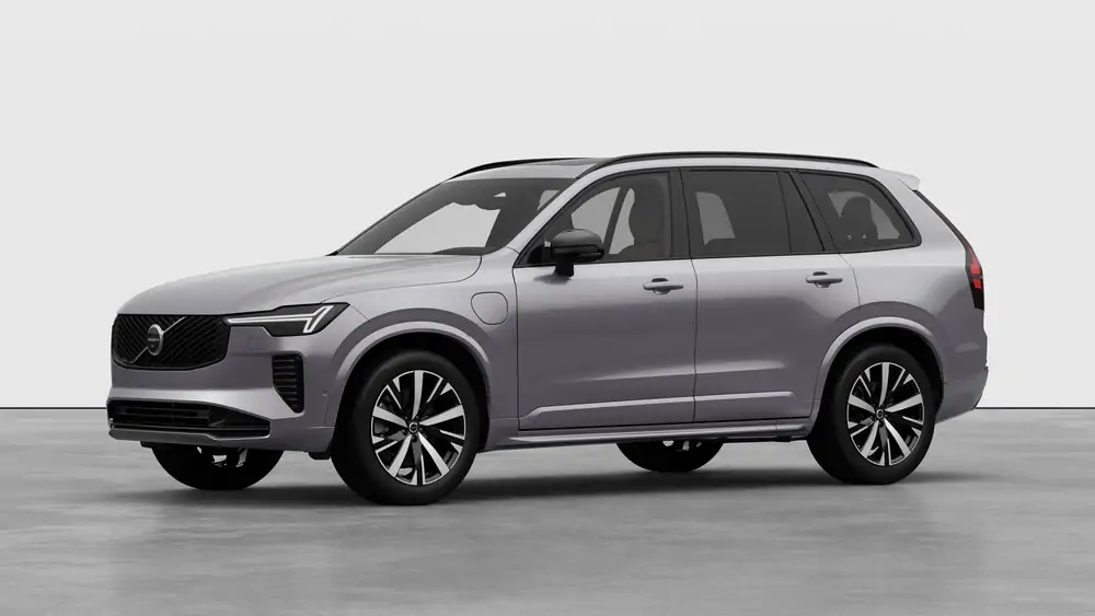 Nouveau volvo XC90 SUV Ultra Hybride rechargeable 4 roues motrices Aurora Silver 1