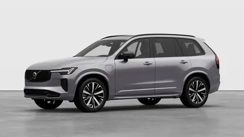 Nouveau volvo XC90 SUV Ultra Hybride rechargeable 4 roues motrices Aurora Silver
