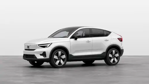 Nouveau Volvo EC40 Crossover (SUV Coupé) Plus Électrique 2 roues motrices (Propulsion) Crystal White Pearl