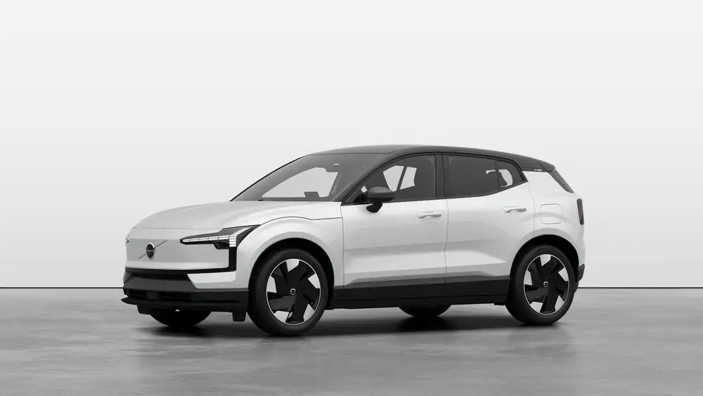 Nouveau Volvo EX30 SUV Plus Électrique 2 roues motrices (Propulsion) Crystal White Pearl 1