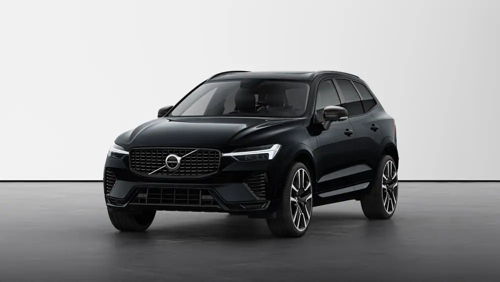 Nouveau Volvo XC60 SUV Ultimate Hybride rechargeable 4 roues motrices Onyx Black 1