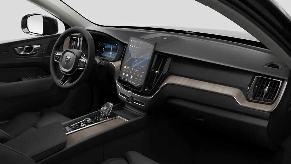 Nouveau Volvo XC60 SUV Plus Hybride rechargeable 4 roues motrices Onyx Black 4