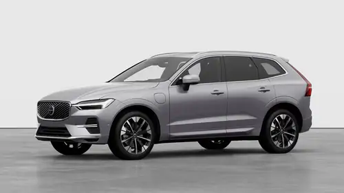 Nouveau Volvo XC60 SUV Ultimate Hybride rechargeable 4 roues motrices Aurora Silver