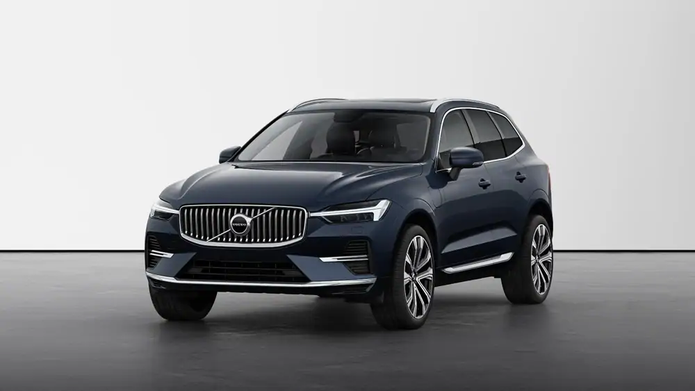 Nouveau Volvo XC60 SUV Ultimate Hybride rechargeable 4 roues motrices Denim Blue 1